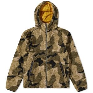 New $425 RAG & BONE Camo Sherpa Tactic Jacket S